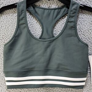 Women's Racerback Sports Bra - Green
